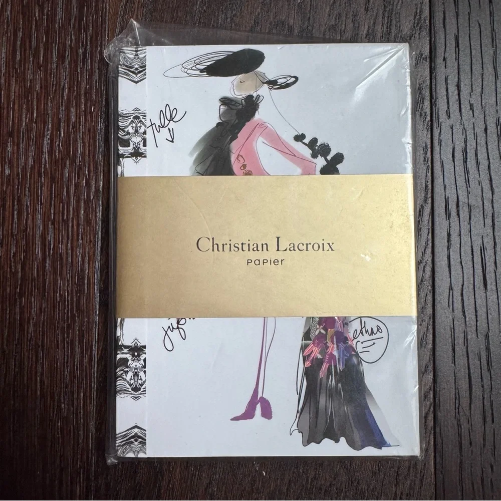 Christian Lacroix A6 Croquis Layflat Notebook Journal 4.25x6 inches
